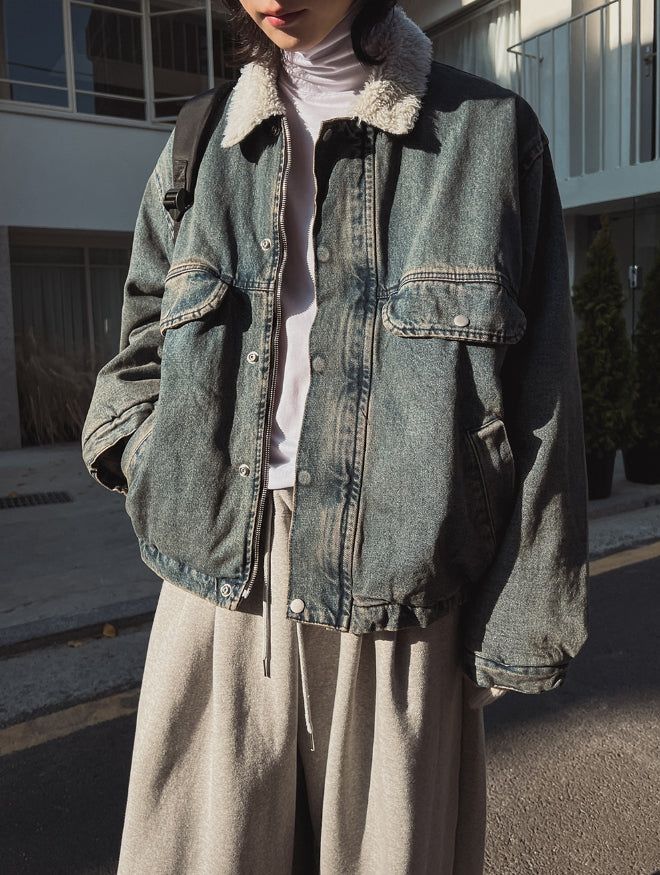 Travel denim mustang jumper