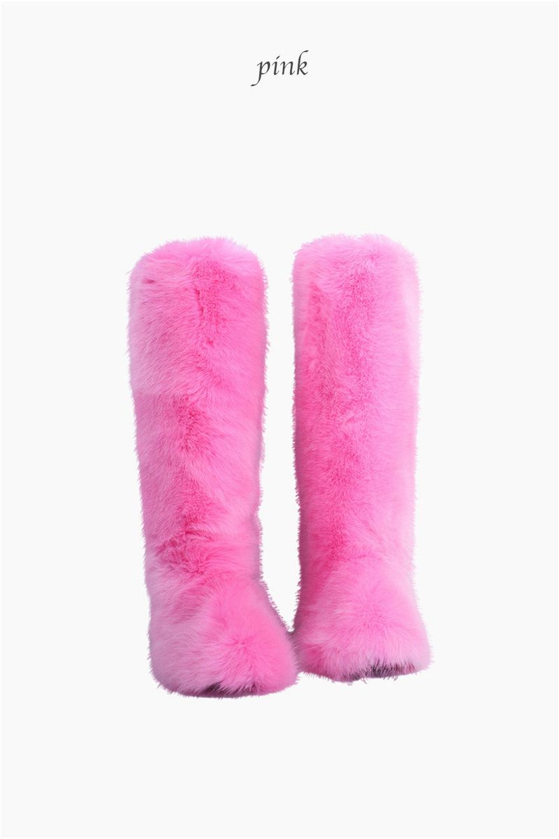 long fur boots (9 color)