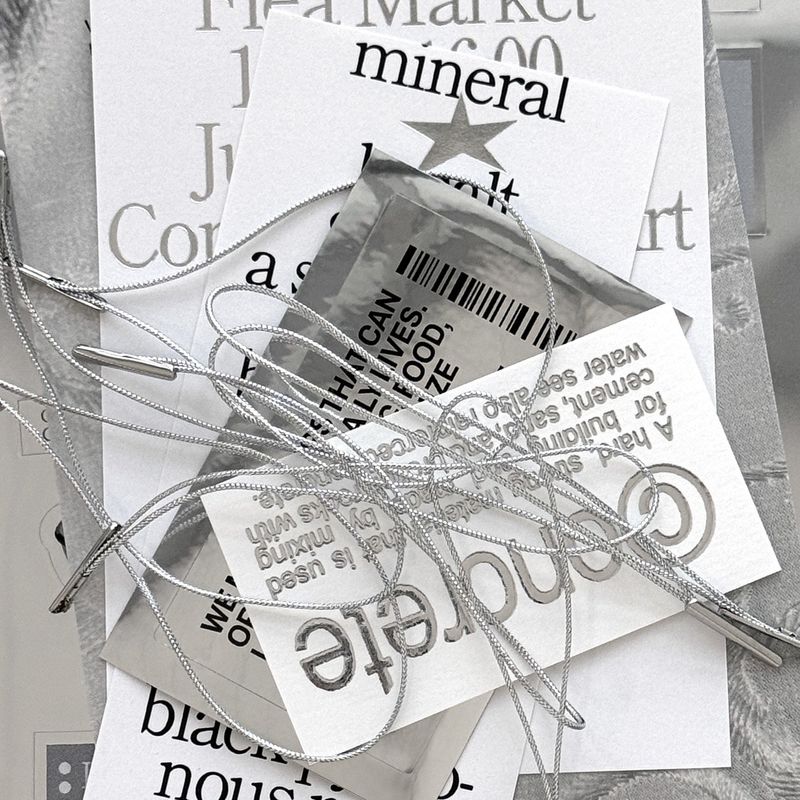 oab tone pack silver / scrap sticker set