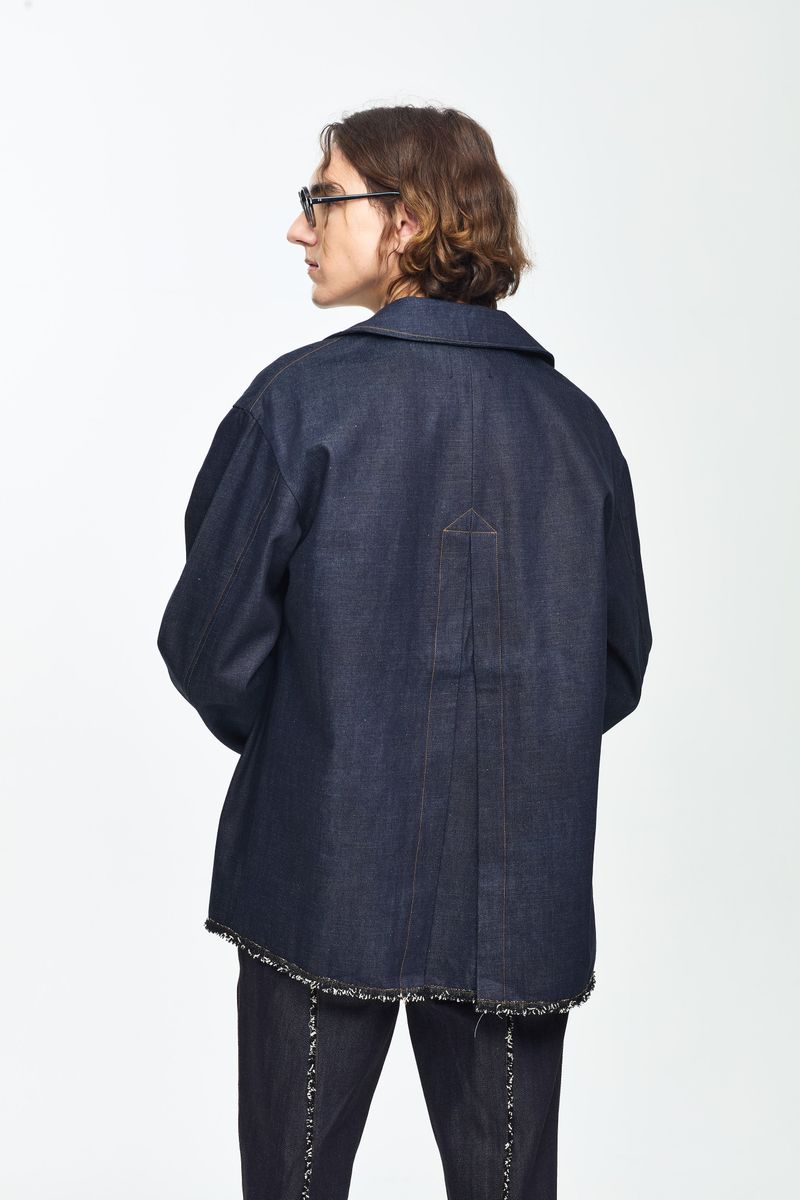 ZODIAC DETAIL DENIM JACKET