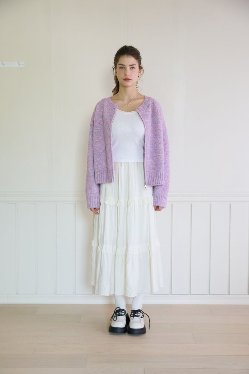 PINK PINEAPPLE（ピンクパイナップル）の「EMMA TIERED SKIRT（Skirts）」