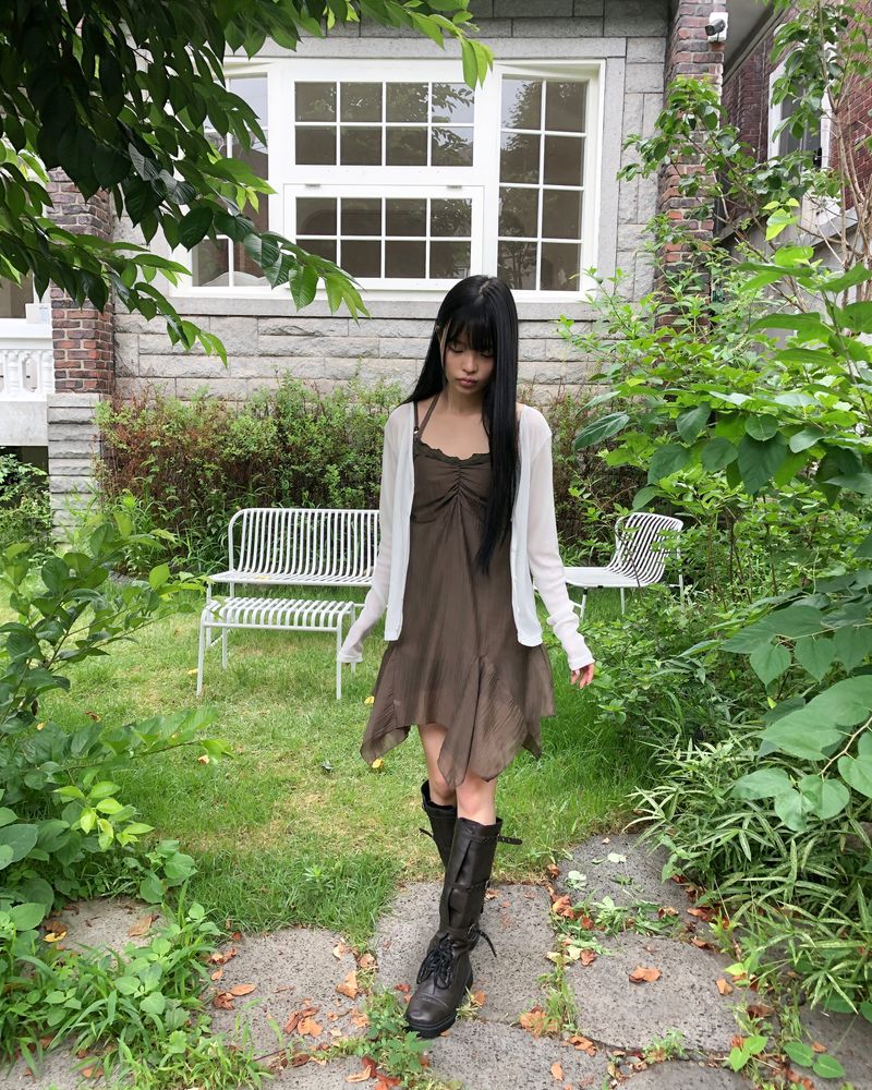WONDER WONDER（ワンダーワンダー）の「Hipon Halter Mini Dress（Dresses）」