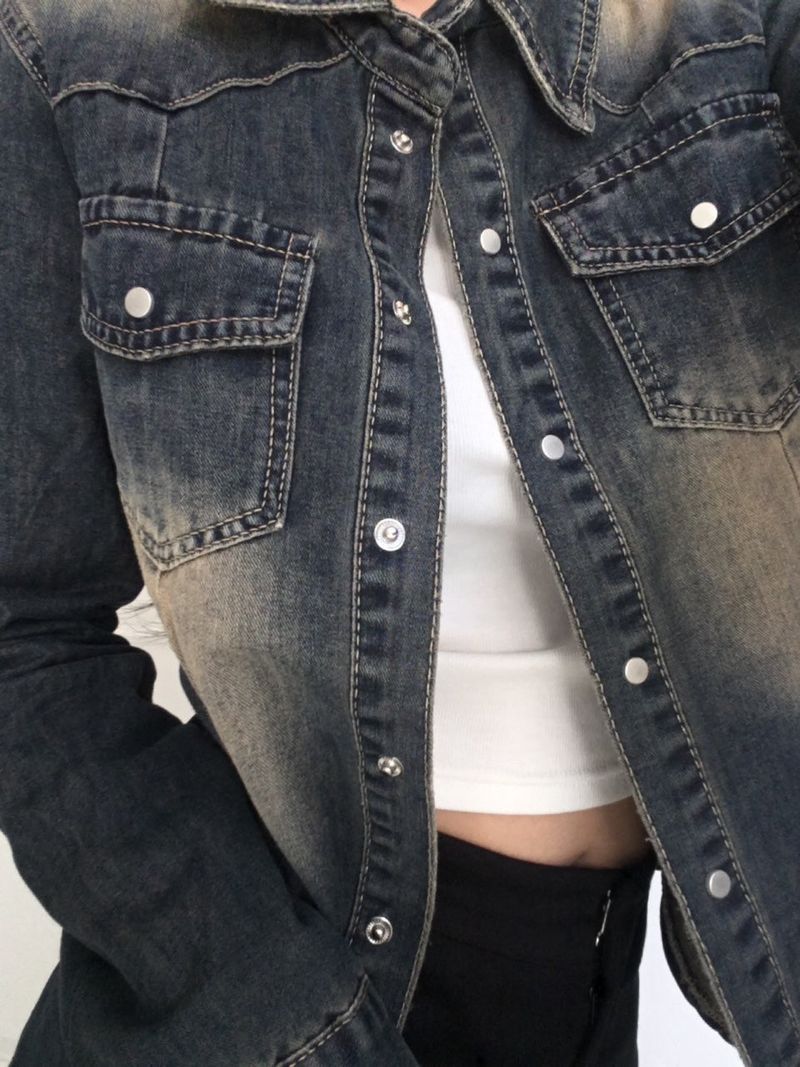 Washed Denim Shirt