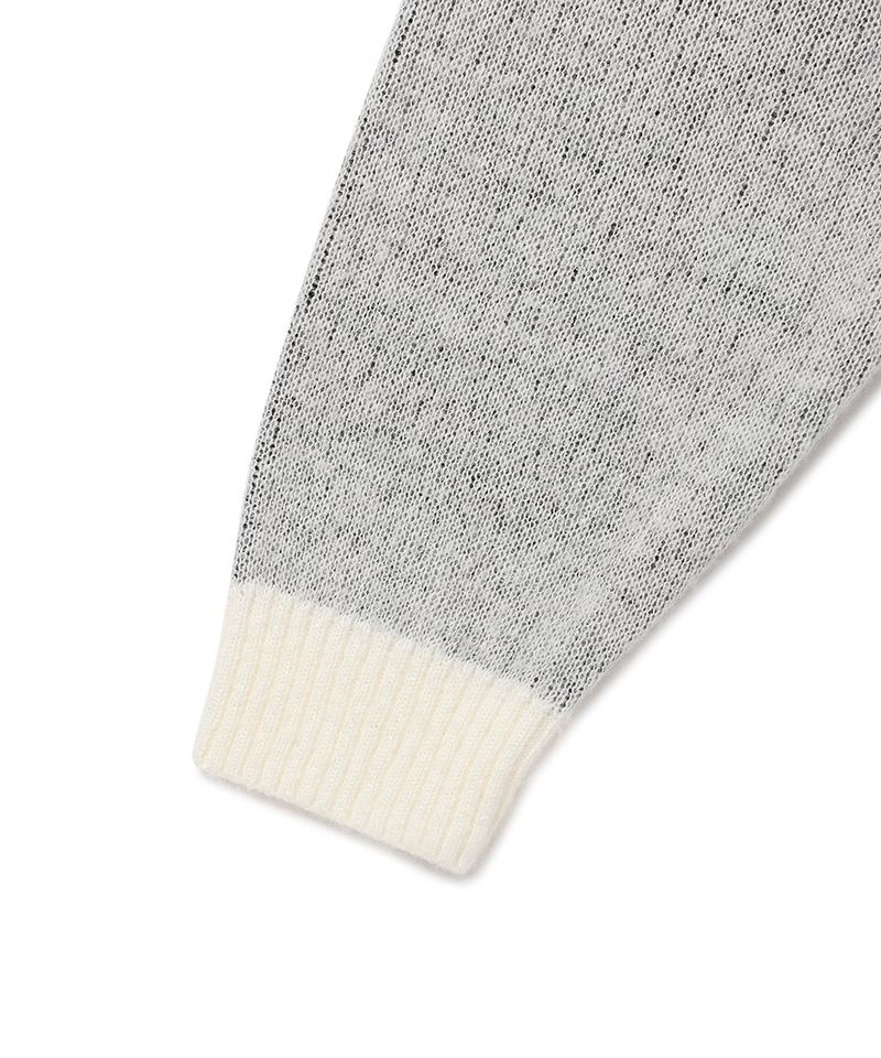 IVY BRUSHED KNIT SWEATER IVORY(CV2EFUK602A)
