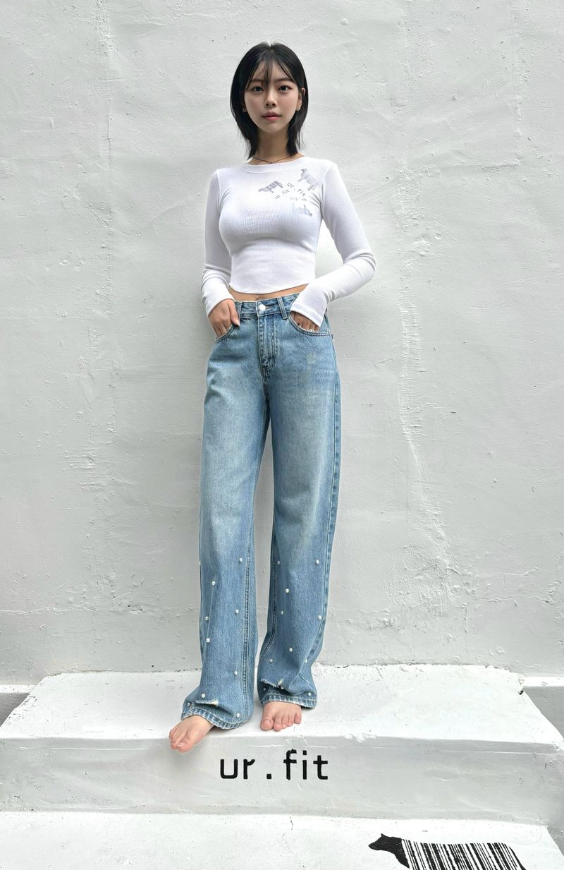 PEARL DENIM PANTS code 18309