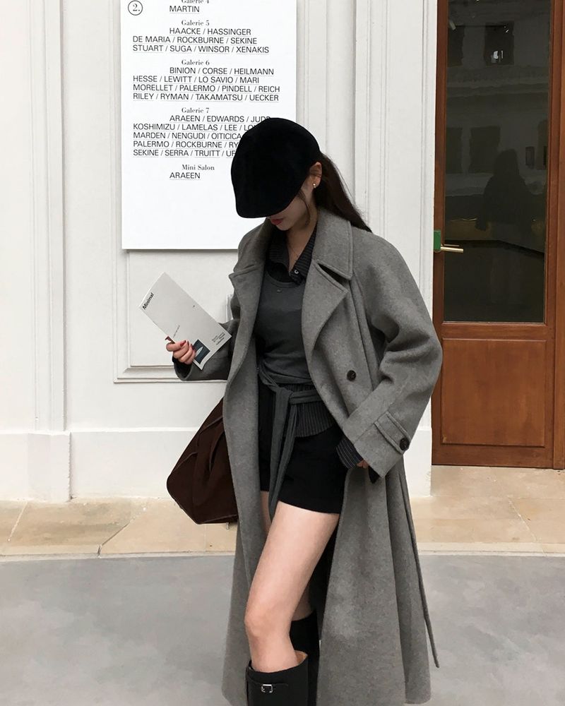 [ORIGINAL]City Handmade Wool Long Coat