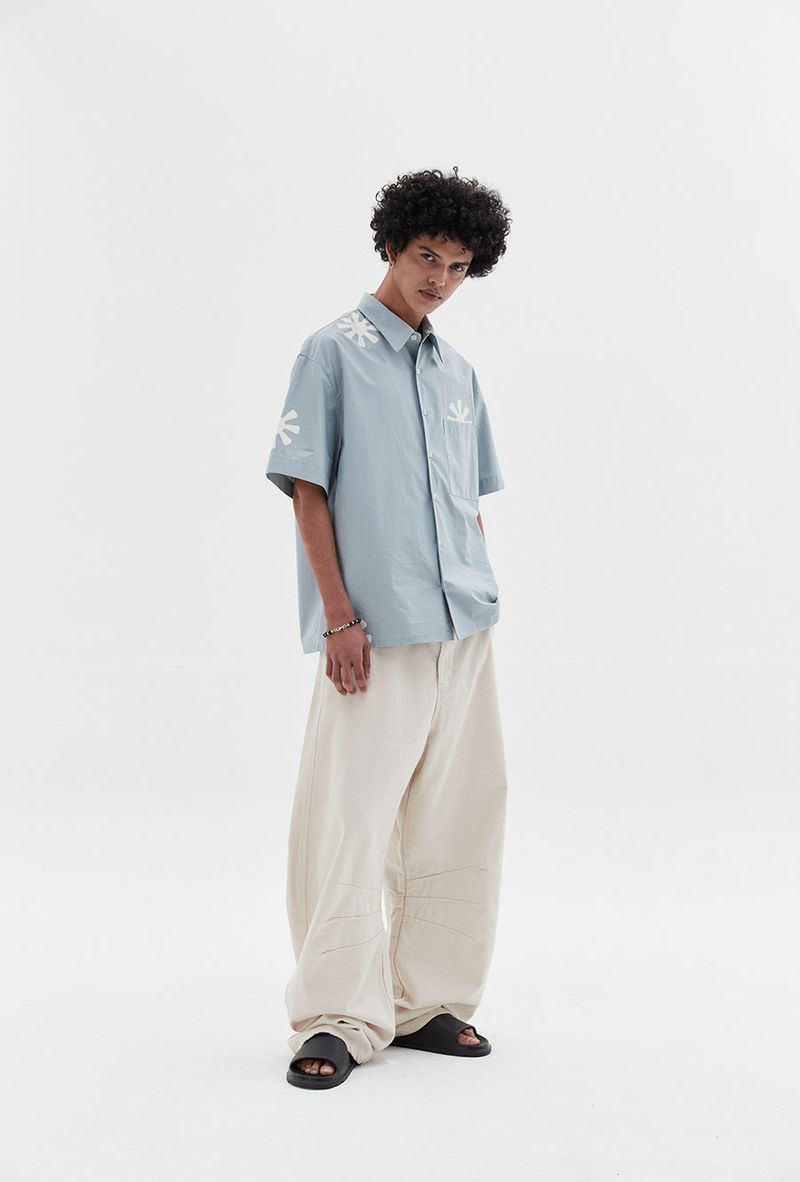 sunflower half shirts blue