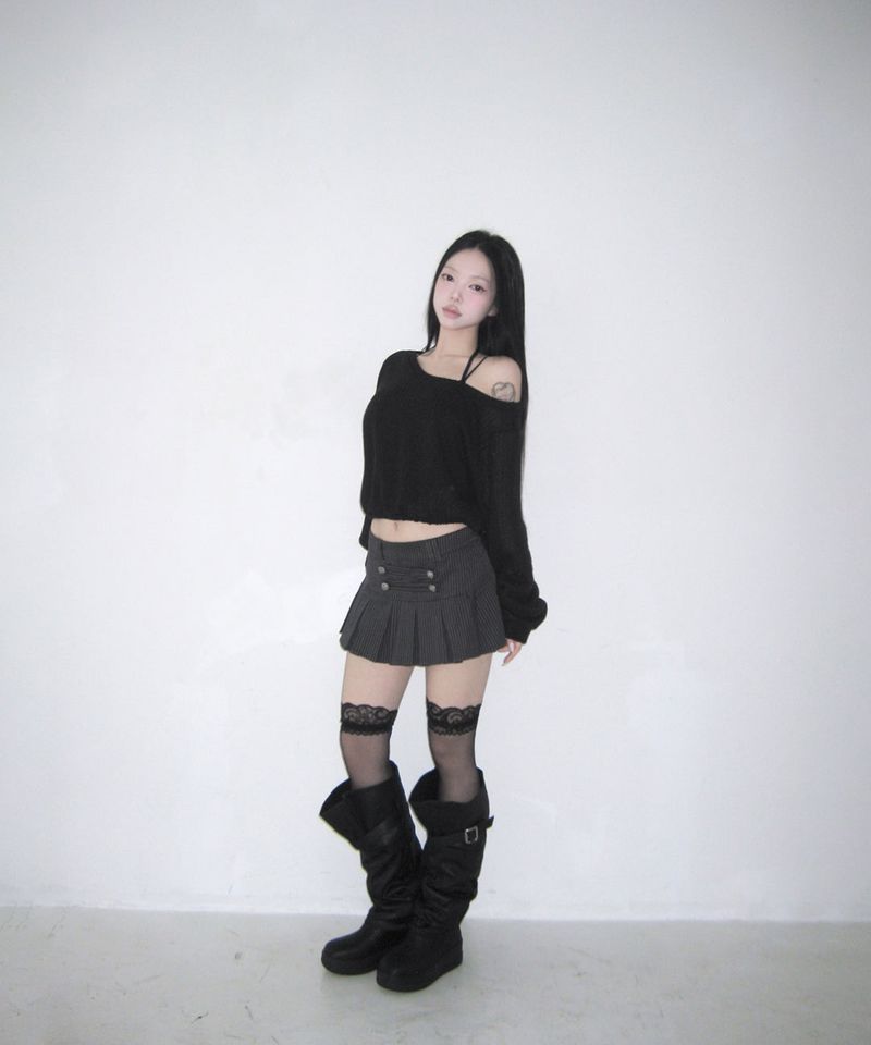 amelie unbal knit (3colors)