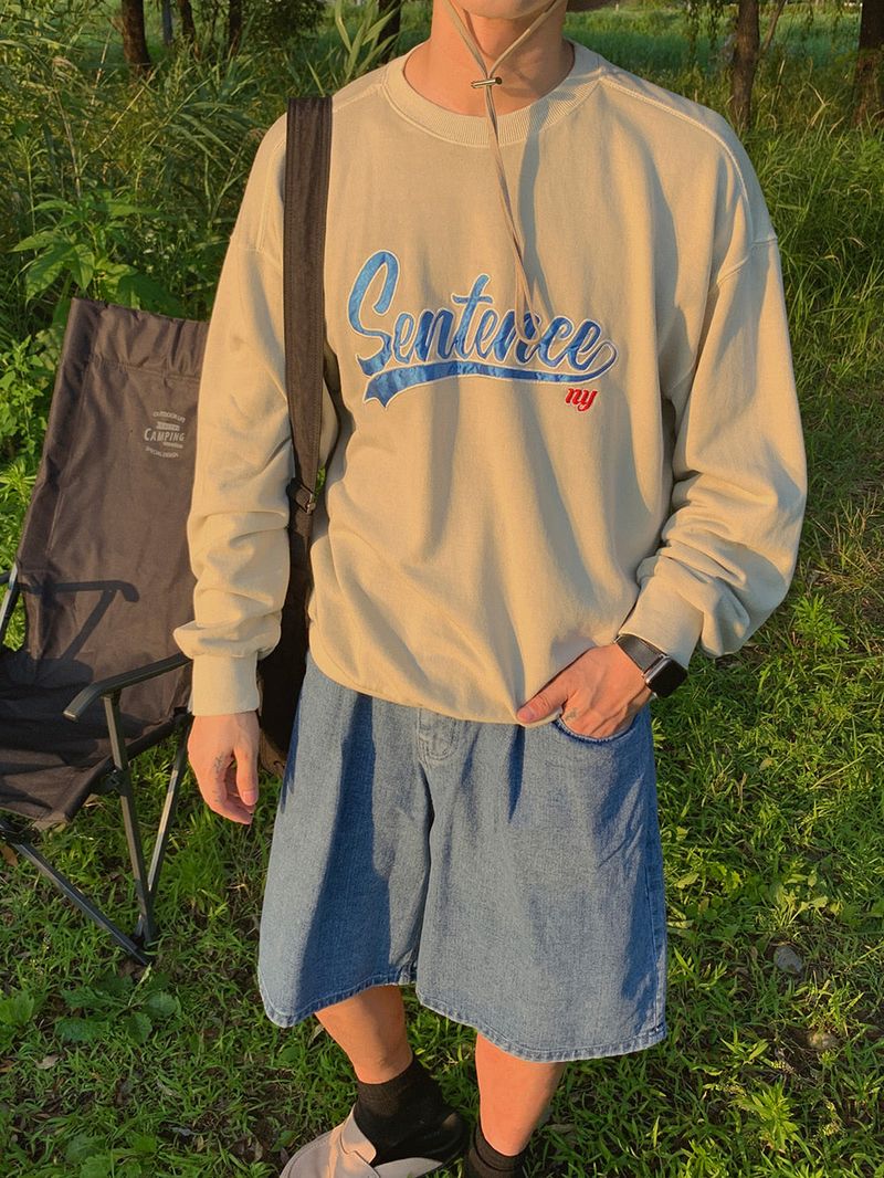 Sentence NY Sweat Shirt (4color)