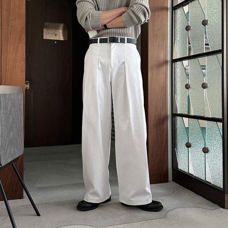 lemenne(ルメンヌ)の「LMN Louis Deep Two Tuck Wide Pants (4 colors)(Pants)」