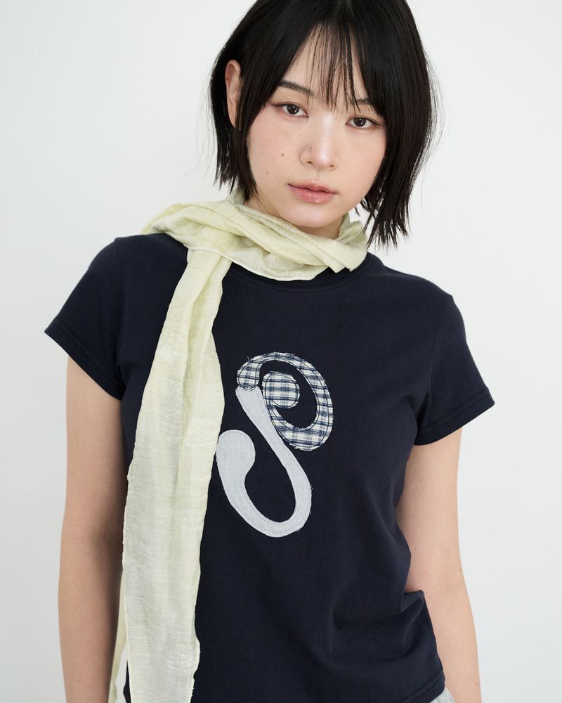 Applique Logo Tee