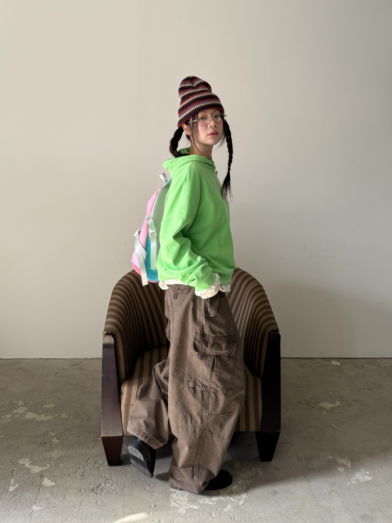 museum dyeing cargo pants