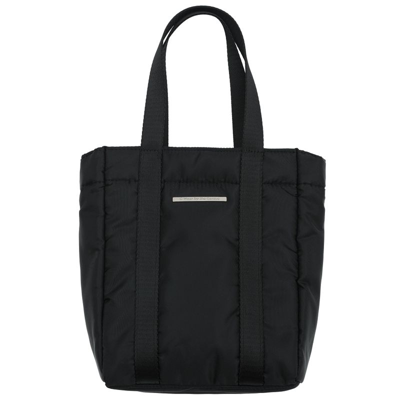 NYLON TOTE BAG MINI MI BLACK