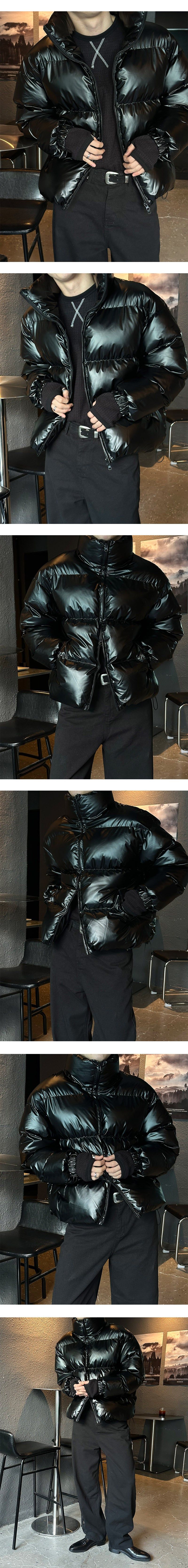  [PROMOTION] Glossy black short padding