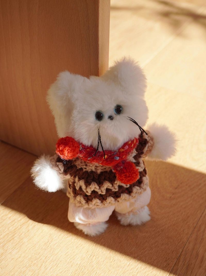 Keyring Acc 'Cowichan knit' - 3 Color