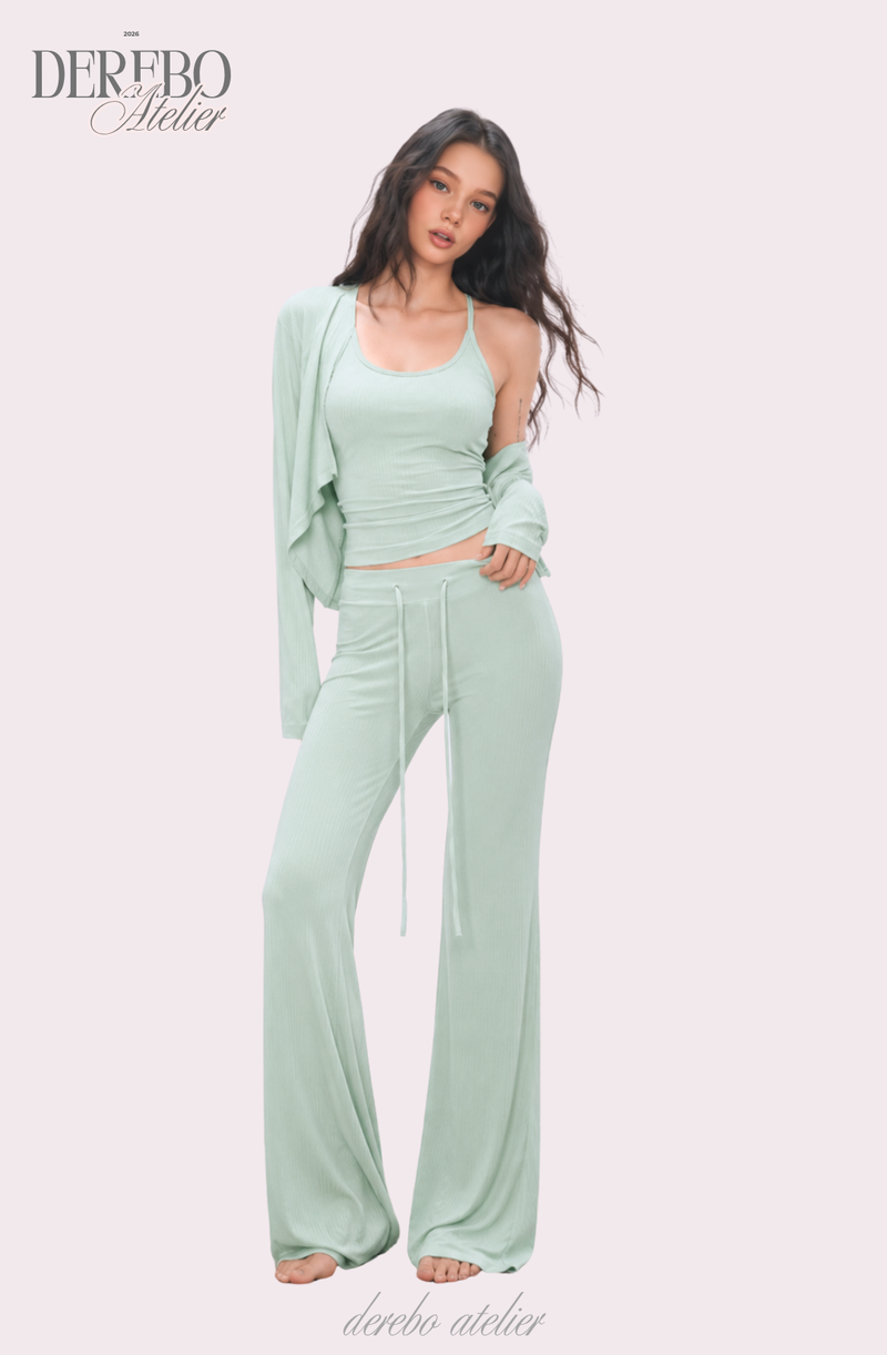Roena pad sleeveless flare training set-up (pants long)