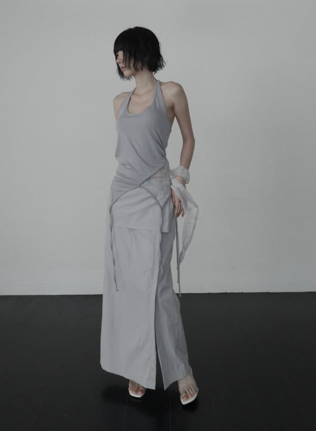E-Sen Layered Wrap Skirt