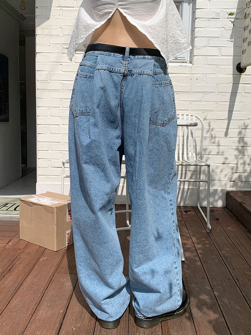 FORMAL PINTUCK JEANS