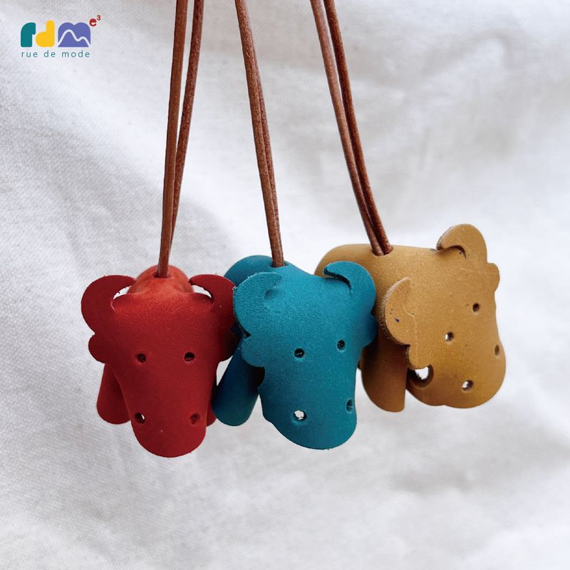 Genuine Leather Keychain