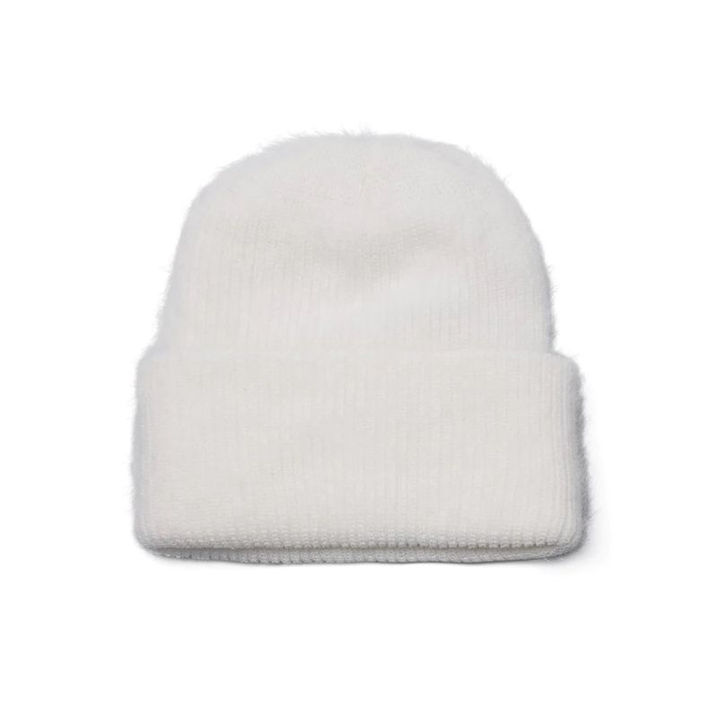 LOGO ANGORA BEANIE