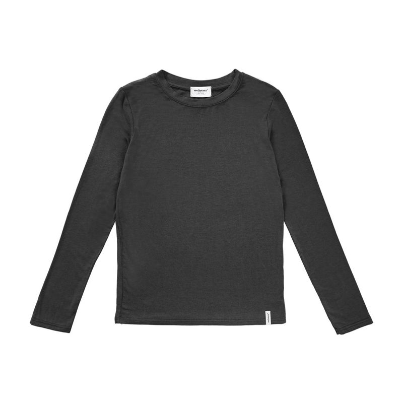 BASIC ROUND T-SHIRT (BLACK)