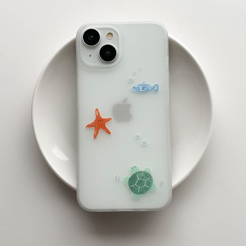 withsome（ウィズサム）の「Cute sea marine life matt（Smartphone Accessories）」