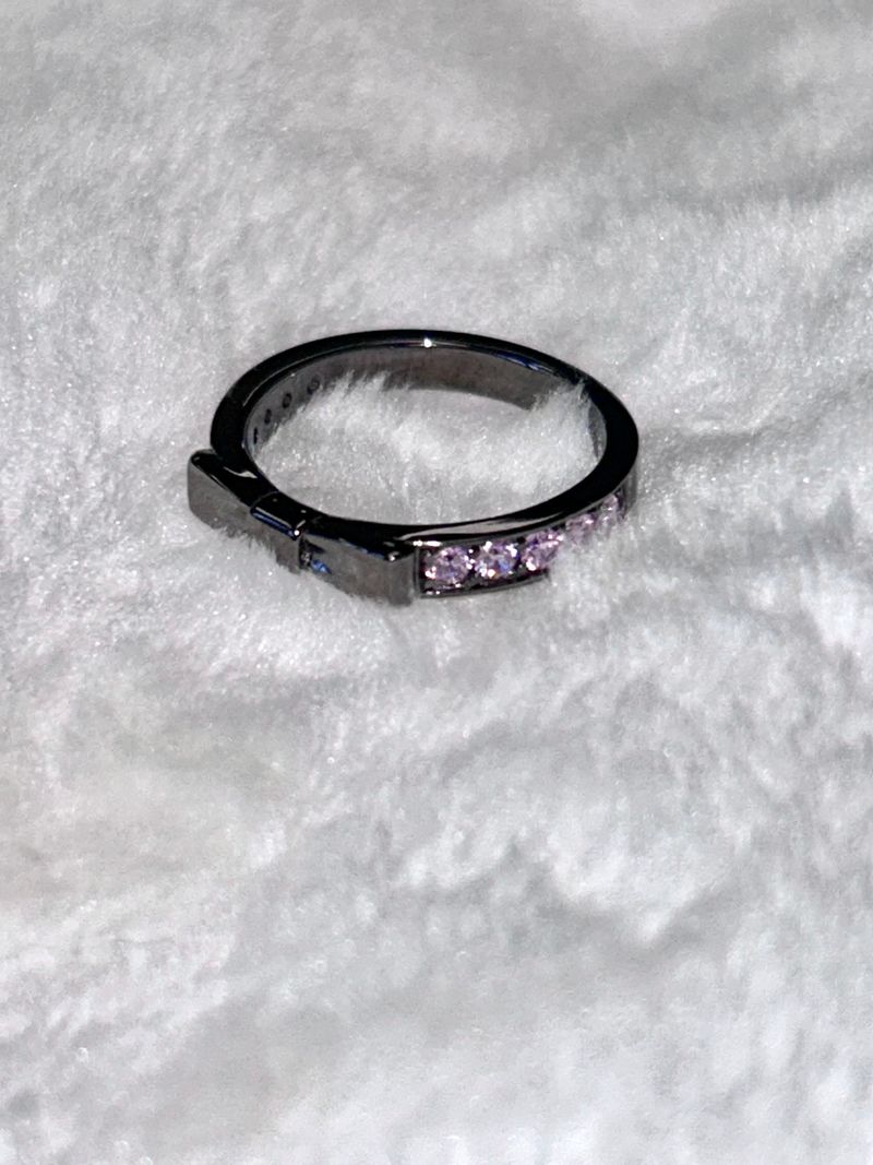 Petit Bow RIng(Plated)