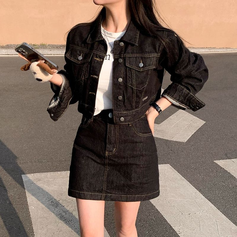 [Bellide made] Non-fade raw denim  set-up