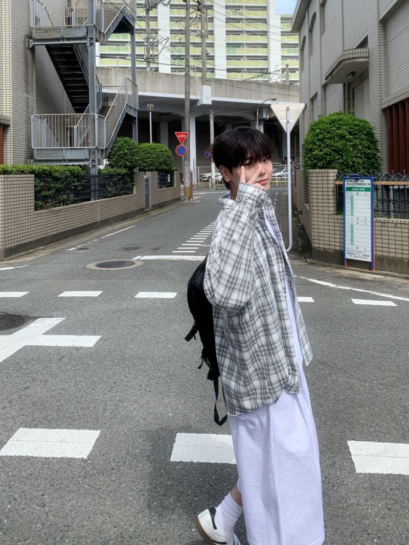 Yoohoo Linen Check Shirt