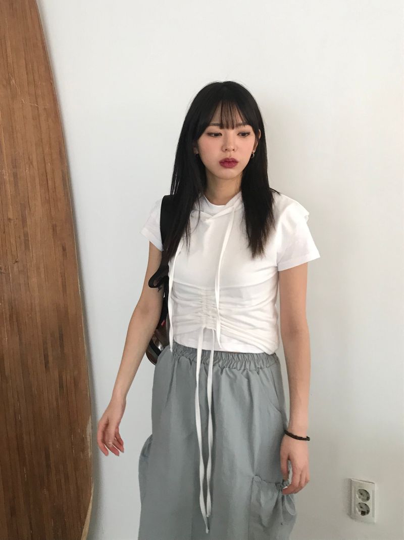 Arco iris（アルコイリス）の「Minou shirring vest（Tops）」