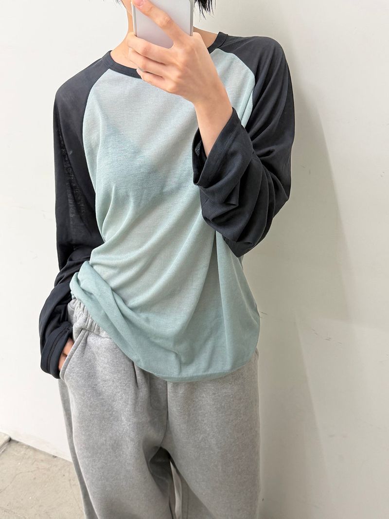 MUZESEOUL（ミューズソウル）の「マイルド ラグラン ロングスリーブス(3color)（トップス）」