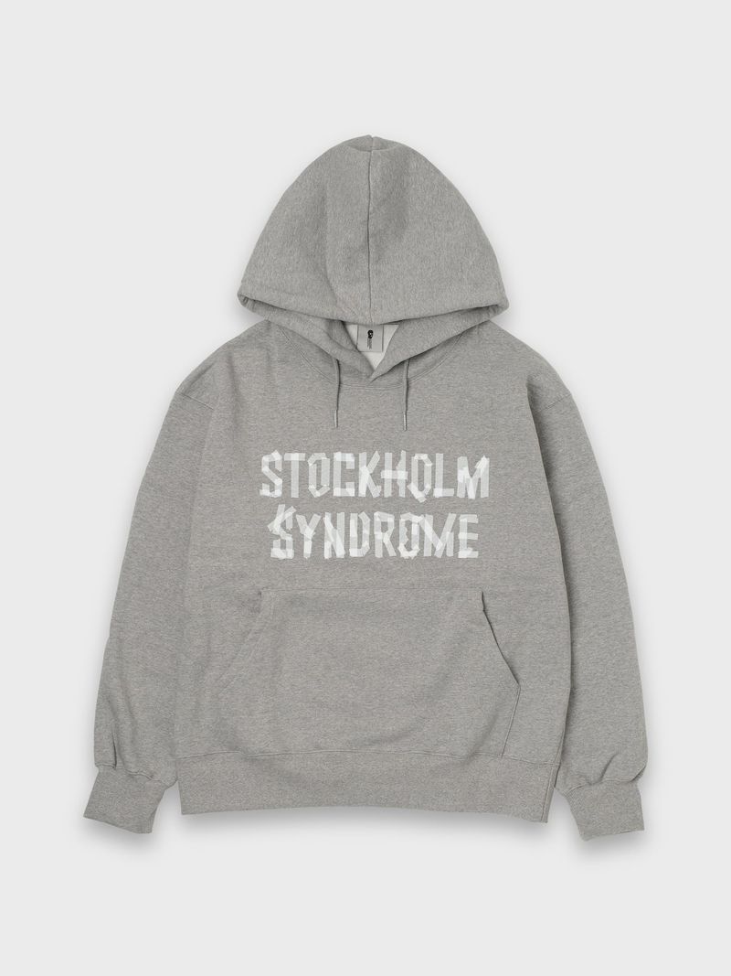 stockholm syndrome（ストックホルムシンドローム）の「テープフーディー - GREY（トップス）」