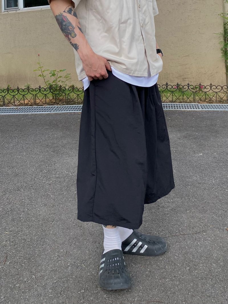 カーペンターナイロンハーフパンツ4C