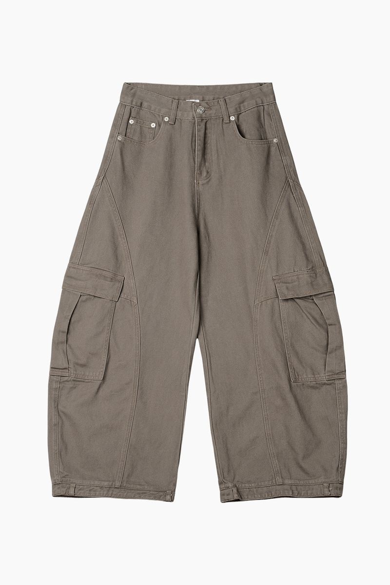 Balloon detail cargo pants