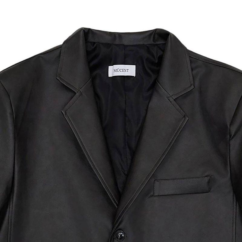 DUNS DADDYFIT BLAZER LEATHER JACKET (UNISEX)