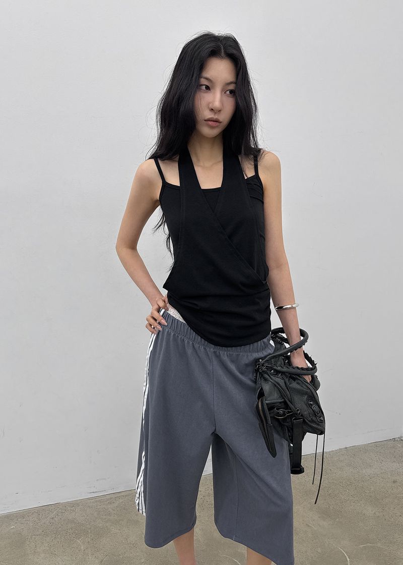 [MADE] Kumel Layered Halter Sleeveless