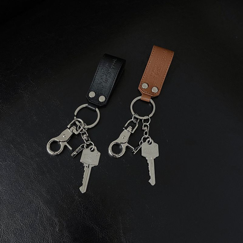 BYATTENTION Leather Keyring (2 colors)