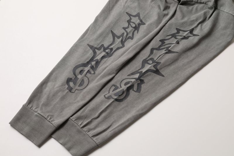 MOUSE LS TEE PIGMENT DYED - GREY