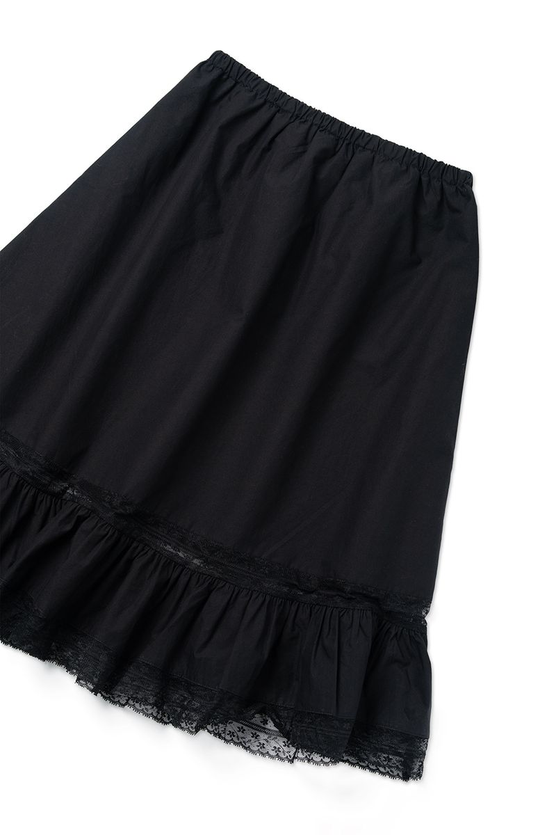 Faye lace skirt_black