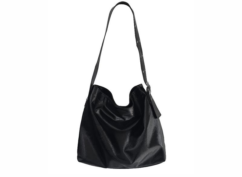 two-eyelet square shoulder bag