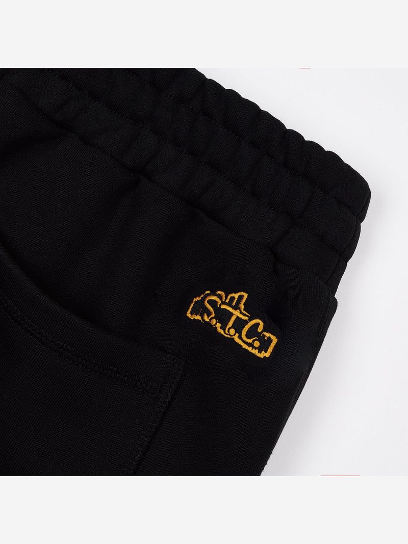 S.T.C. CITY SWEAT PANTS (BLACK)
