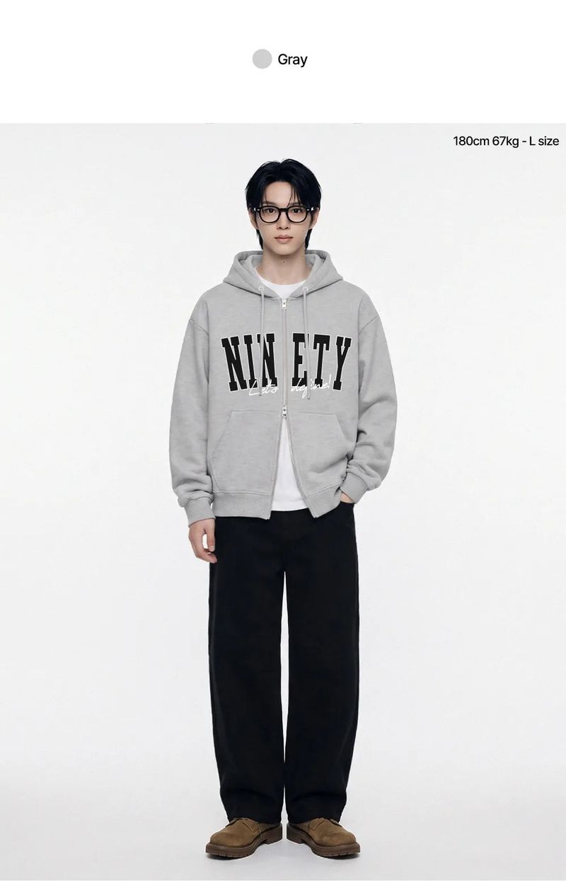 big ninety 2-way zip-up (4color)
