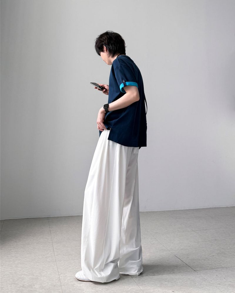Ice Curve Wide Pants