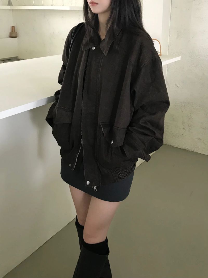 Claire Cotton Washed Jacket (3 colors)