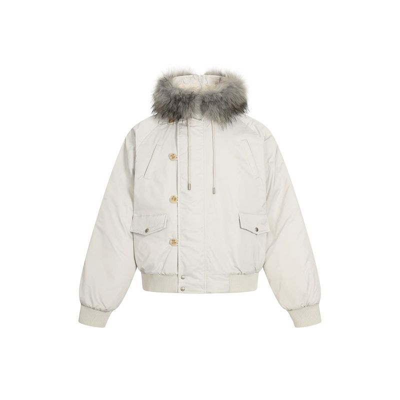 Cozy&Kitsch（コージーアンドキッチ）の「オスロファートリムパディットジャンパー（ジャケット/アウター）」