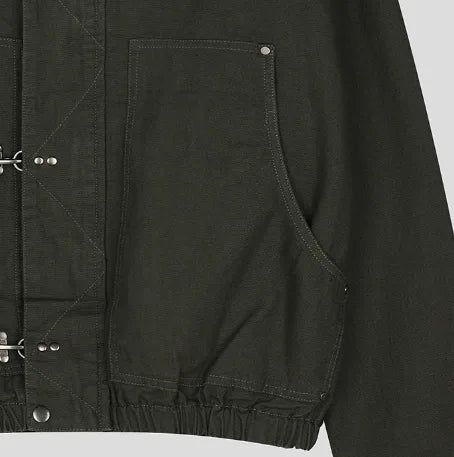 Garron Stand Collar Cotton Field Jacket