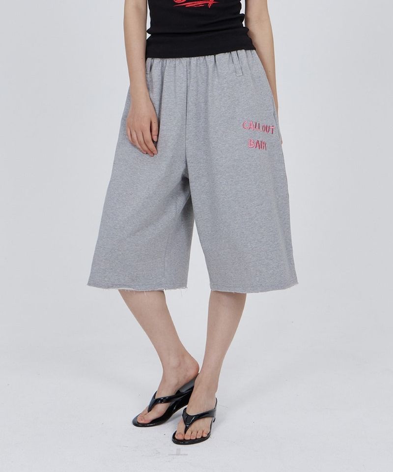 calloutnewyear(cony)(コールアウトニューイヤー(コニー))の「CONY CALL OUT BABY SWEAT SHORTS / MELANGE(Pants)」