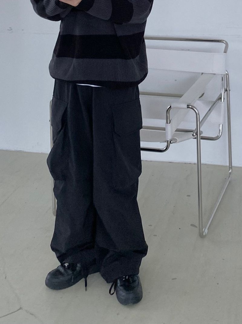 Afterglow Nylon Cargo Balloon Pants 2C