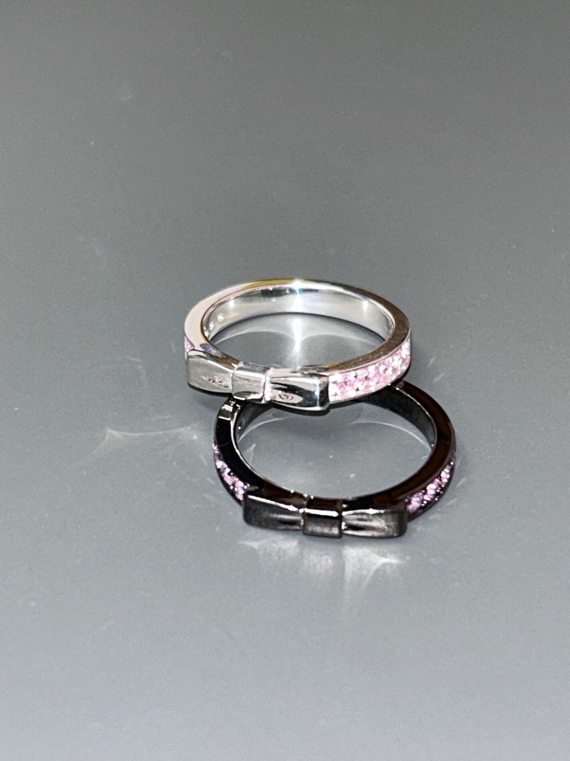 Petit Bow RIng(Plated)