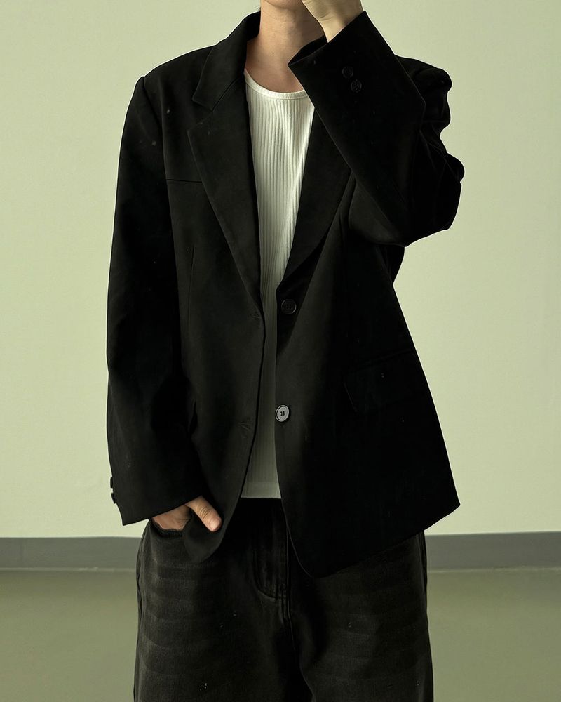 Liss Suede Blazer Jacket